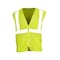 Magid High Visibility Vest 2XL, 3XL Class 2 , Zipper 3 Pockets SVM1-Y-2X3X - alternate 3